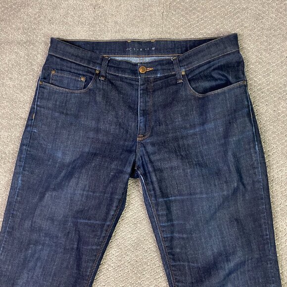 Mott & Bow Mosco Straight Jeans Men's 36 x 30 Measures 38 x 29 Stretch Blue and - Picture 2 of 16